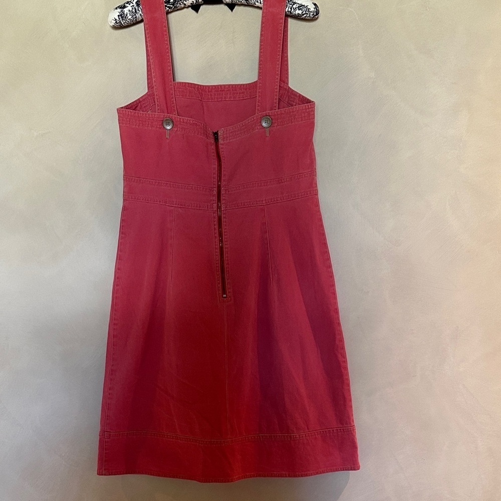 Peruvian Connection Salmon Color Cotton Dress size 8 - Picture 3 of 4